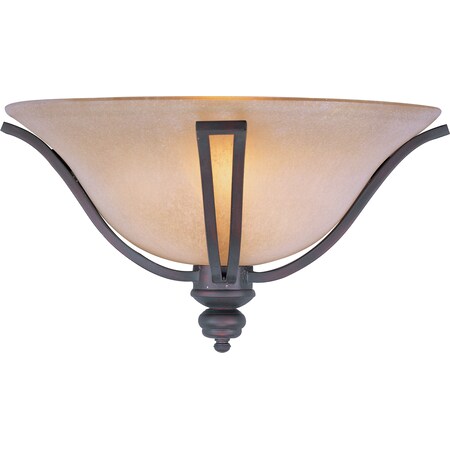 Maxim Lighting Madera 1-Light 17" Wide Oil Rubbed Bronze Wall Sconce 10179WSOI